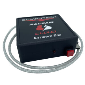 RaceAir Cloud Interface Box allows you to connect the RaceAir Cloud Trailer Racing Weather Station to your Laptop via a USB Cable
