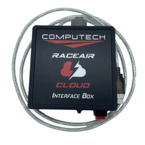 RaceAir Cloud Interface Box allows you to connect the RaceAir Cloud Trailer Racing Weather Station to your Laptop via a USB Cable