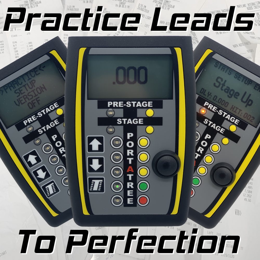 Portable Practice Tree Drag Racing Handheld Practice Tree