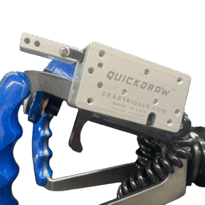 Quickdraw Drag Trigger Transbrake Button on Butterfly Steering Wheel Best Transbrake Button On the market