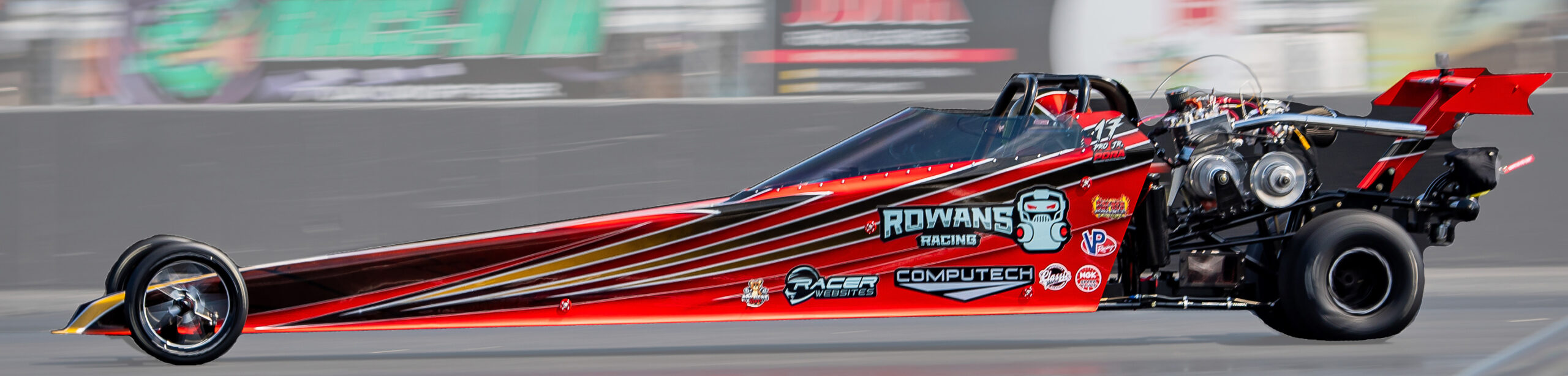 Rowan Parlett Pro Junior Dragster Driver For Computech and VP Racing Fuels